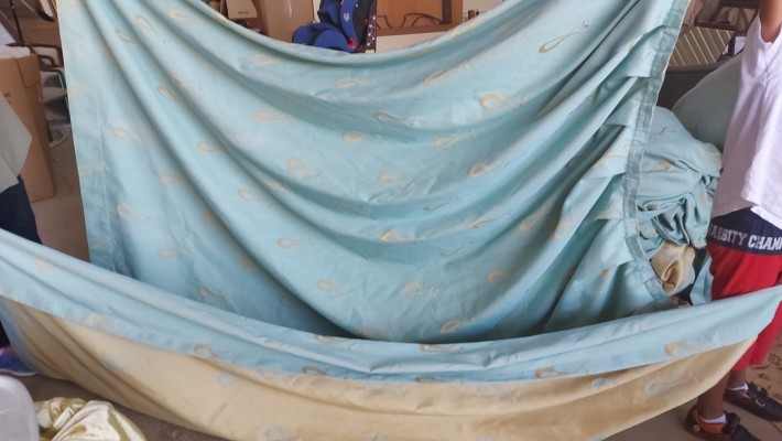 Otel perdesi tekstil